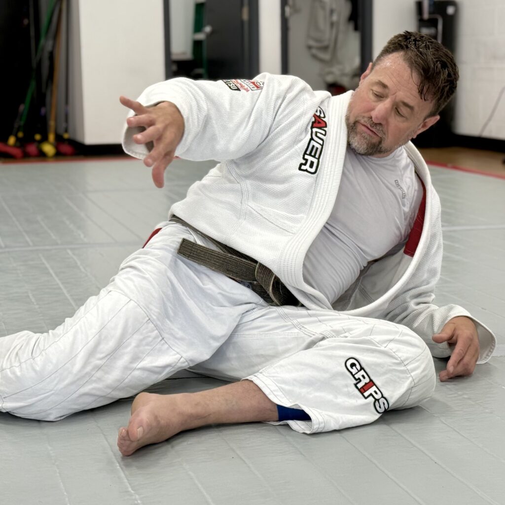 Sifu/Professor Alan Baker teaching a Brazilian Jiu-Jitsu seminar 