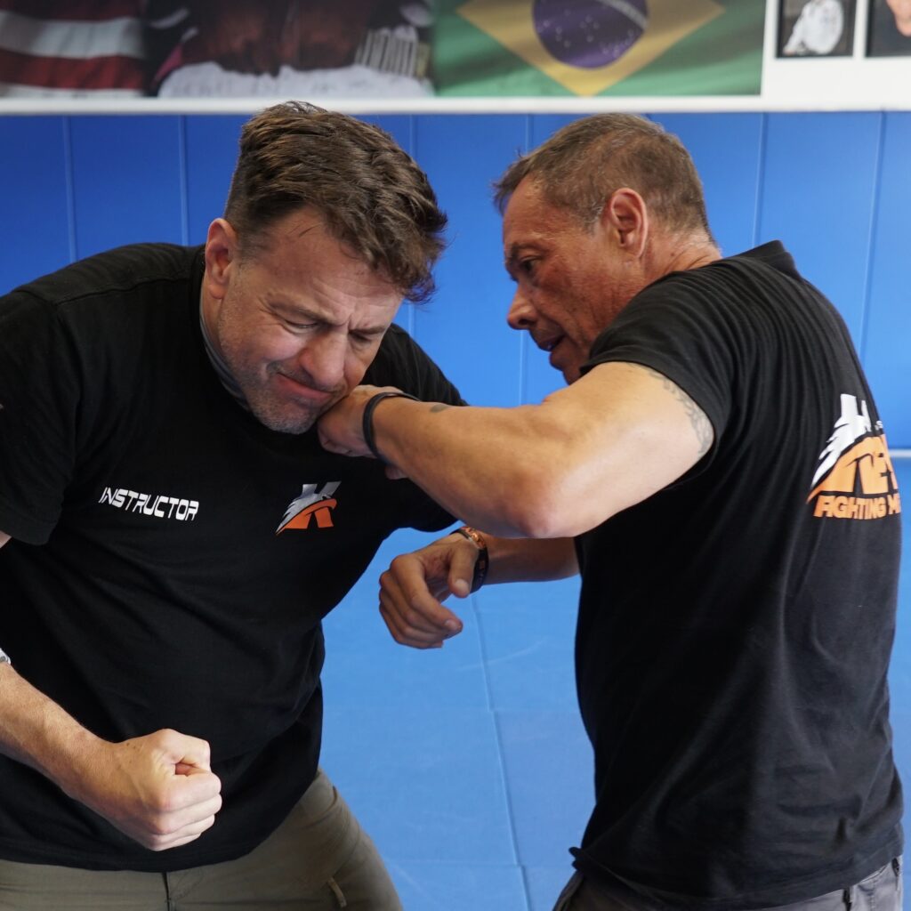 Keysi Fighting Method Instructors training in class in the Atlanta Instructors camps with Sifu Alan Baker 