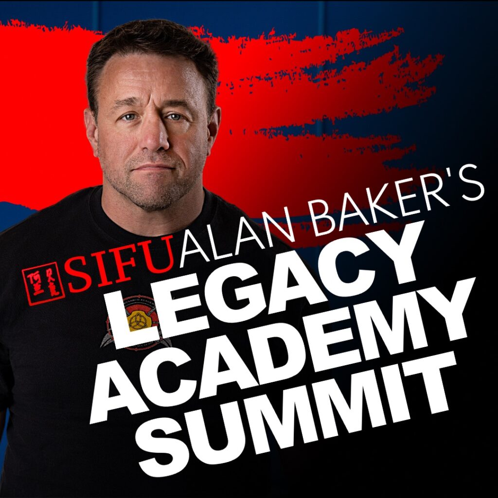 Sifu Alan Bakers Legacy Academy Summit, offering trainig in Brazilian Jiu-Jitsu, Keysi Fighting Method, Filipino Kali, Protection Response Tactics, Wing Chun Kung Fu, Jeet Kune Do, Chinese Boxing, Thai Boxing, C-tac, Civilian Tactical, Submission Wrestling, and more