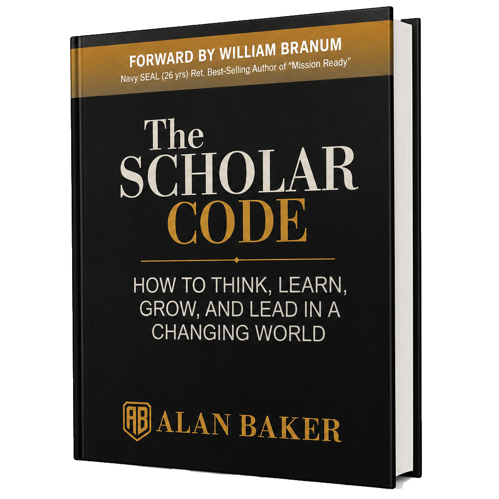 The Scholar Code book by Alan Baker