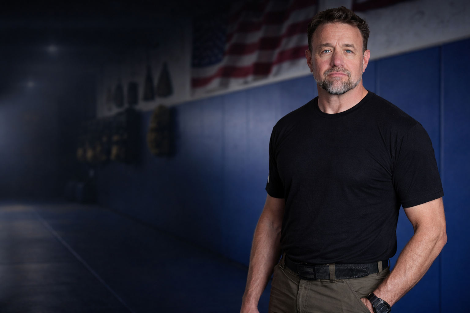 Sifu Alan Baker teaching and training