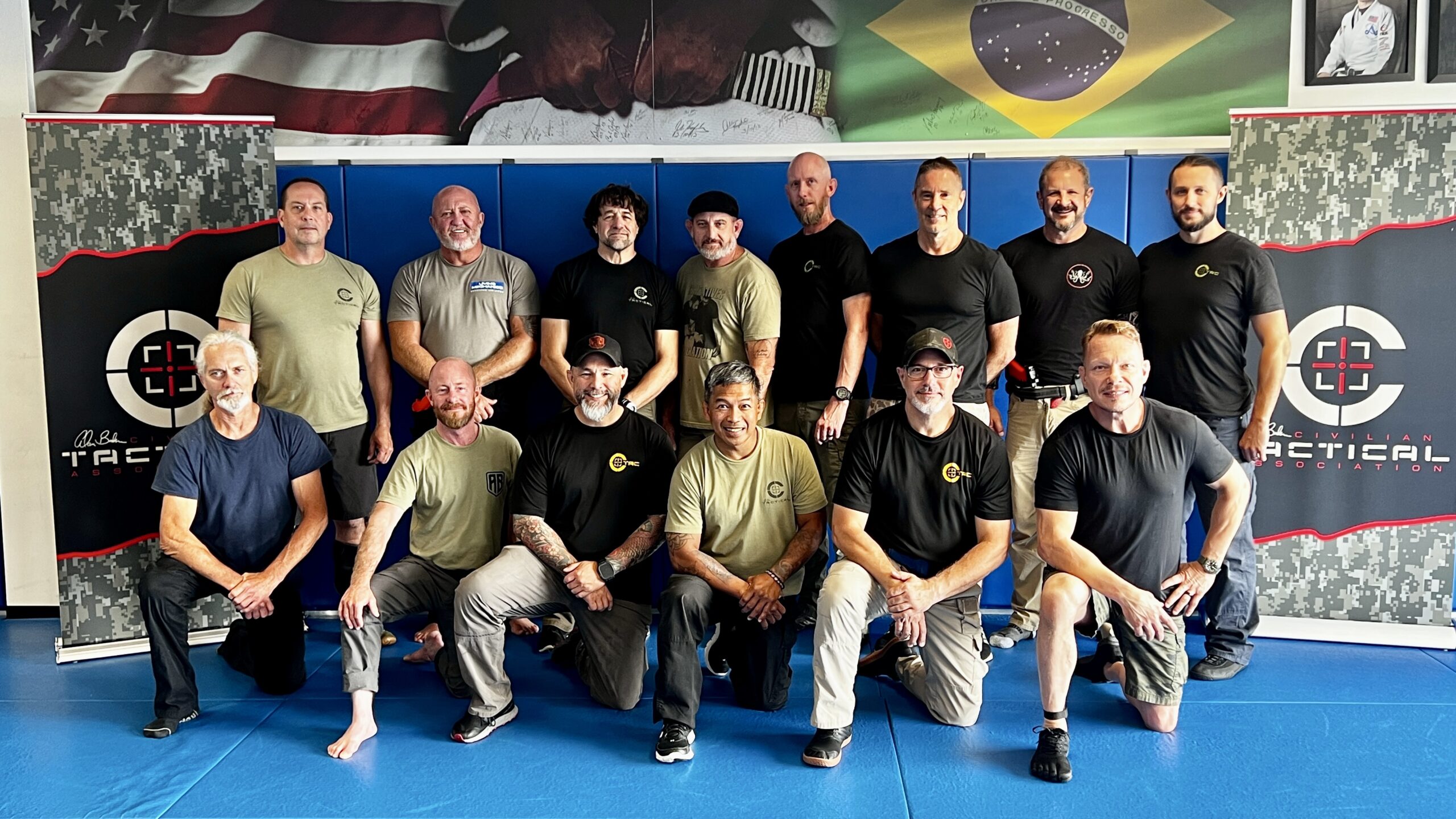 The C-TAC instructor cadre and visitors at the July 2026 instructor camp