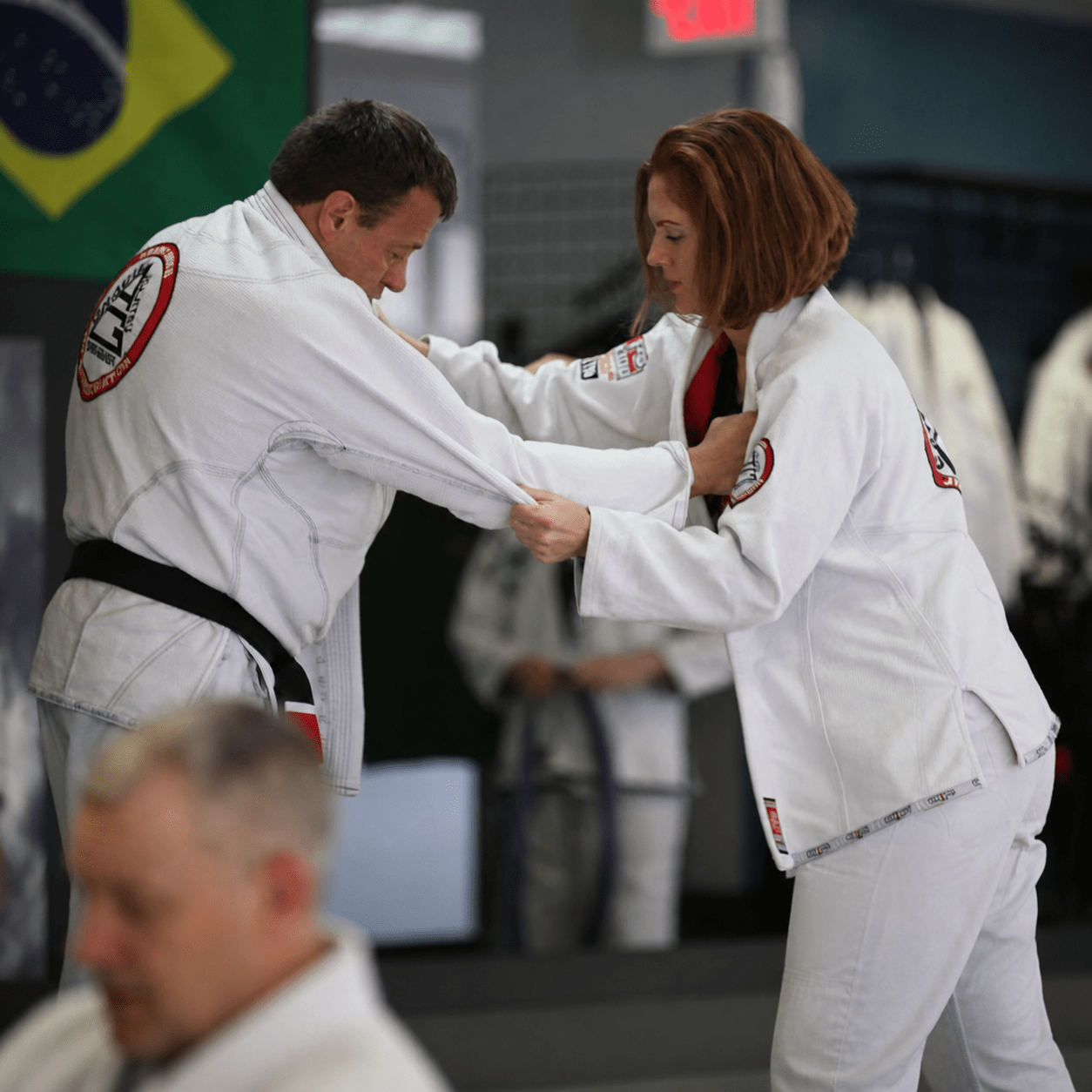 Brazilian Jiu Jitsu training