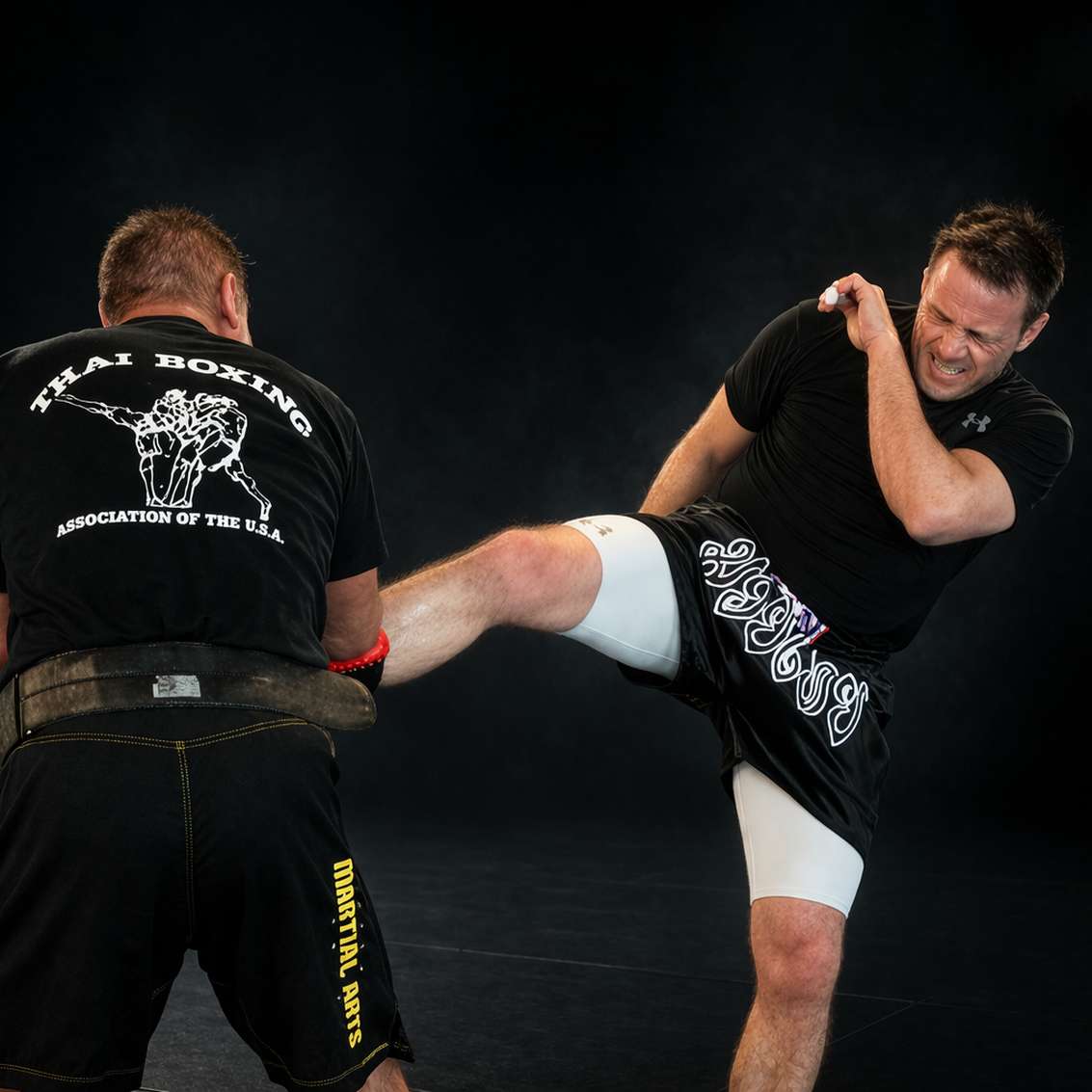 Thai boxing training at Legacy Academy