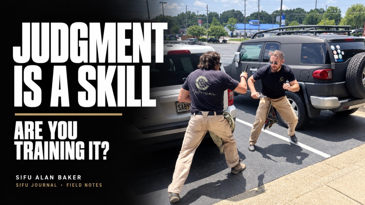 Judgment in Martial Arts: Are You Training It?